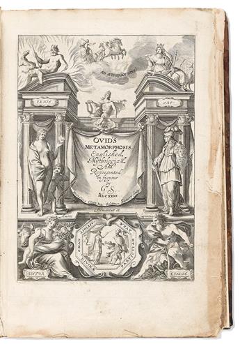 Ovid & Virgil; trans. George Sandys (1578-1644) Ovid's Metamorphosis. Englished and Represented in Figures by G.S.                               